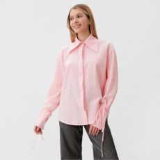 Рубашка женская MINAKU: Casual Collection, размер 42, розовый
