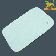 9574980 Пелёнка для животных многоразовая впитывающая, 60 х 40 см, зелёная