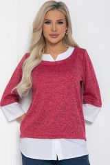497808 LT Collection Джемпер коралловый