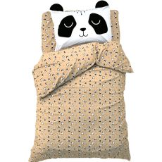 9935630 Постельное бельё 1.5-спальное «Этель» Lazy panda, бязь
