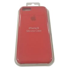 Силиконовый чехол для iPhone 7/8 красный