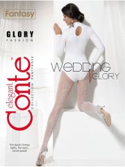 GLORY Conte elegant Колготки Panna;Bianco