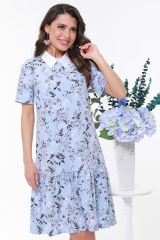 DStrend Платье П-3958-0218-02 Голубой