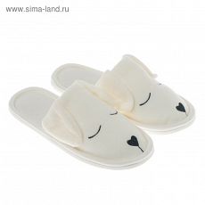 4584320 Тапочки женские TAP MODA, цвет молочный, размер 35