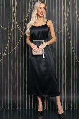П11649 LT Collection Платье чёрный