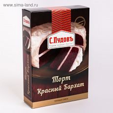 1935135 Мучная смесь «Торт Красный бархат» 400 г С.Пудовъ