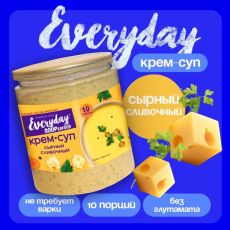 EVERYDAY БАНКА Суп крем сырный сливочный ПЭТ 260г EVERYDAY