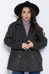 Б12632-7 LT Collection Пальто серый