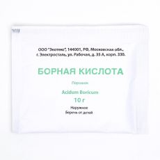 ЦЕНА ЗА 5 ШТ! 9323658 Борная кислота Экотекс, 10 г