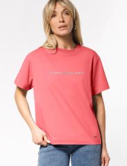 506623 VILATTE Футболка розовый_коралл_simple