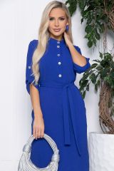П10789 Платье LADY TAIGA Синее