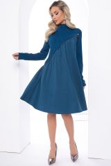 П11386 Платье LADY TAIGA Темно-бирюзовый