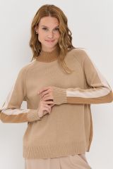 9242-94088-5200785/5300521/6100179 Джемпер NEWVAY Латте/ристретто/ваниль
