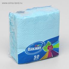 ЦЕНА ЗА 3 ШТ! 4994677 Салфетки бумажные «Пикник Color», 50 шт., МИКС
