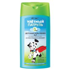 033437  Vitex Улетный Патруль. Детская гель-пенка 2 в 1 для душа и принятия ванны, 275 мл