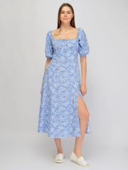 534831 VISERDI Платье голубой