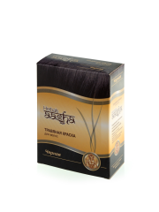 [AASHA HERBALS] Краска для волос ЧЁРНАЯ травяная, 60 г