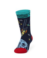 Omsa Носки OMSA kids Calzino 23Р80 (Космос) Blu/Rosso (Синий)