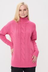 7242-40328-2301127 Джемпер NEWVAY Розовый закат