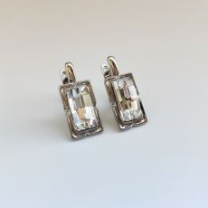Серьги с кристаллами Swarovski