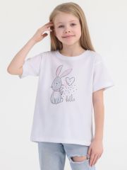 403180 Апрель Футболка белый