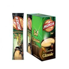 Кофе Жокей Классический 3 в 1 растворимый. Вес 12 гр. Блок 10 шт