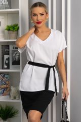К14102-14М LT Collection Костюм черно-белый