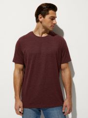 467098 Omsa Футболка Bordo Melange (Бордовый)