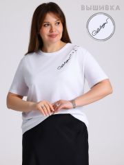 528811 Апрель Футболка белый