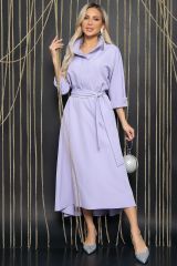 П12055 Платье LADY TAIGA Сиреневое