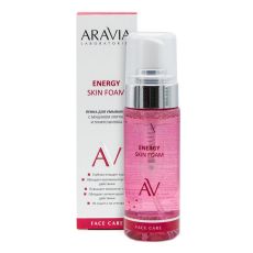Aravia Laboratories Пенка для умывания с муцином улитки и гинкго билоба / Energy Skin Foam, 150 мл