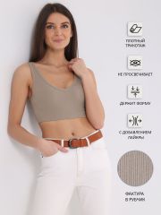 338583 Апрель Топ бежевый