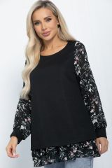 453190 LT Collection Блуза чёрный