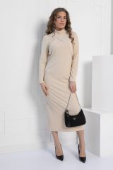 П12944-30М Платье LADY TAIGA Бежевое