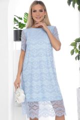 П10122 LT Collection Платье голубой
