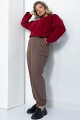 Б11932 LT Collection Брюки светло-коричневый