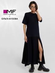 152696 MARK FORMELLE Платье черный