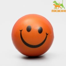 Мячик зефирный «Смайлик», 6.3 см, микс цветов
