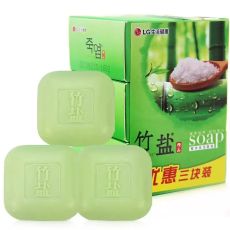 Минеральное увлажняющее бамбуковое мыло LG Bamboo Salt , 110g
