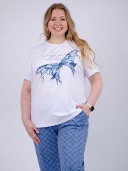 526555 Malina Костюм белый/синий