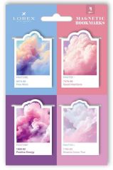 Закладки для книг магнитные LOREX BOOKLOVER HOLY CLOUDS 4шт