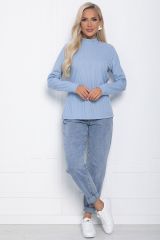 444500 LT Collection Водолазка голубой