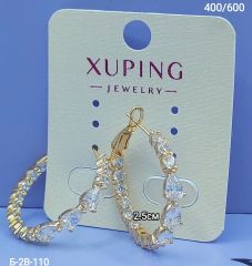 Серьги диаметр 2.5см Xuping