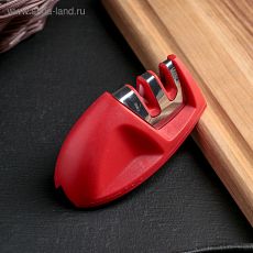 1010155 Точилка для ножей с полировкой 10х5х4 см, цвета МИКС
