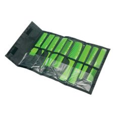 Dewal Набор расчёсок для волос CO-9-Light Green, салатовый