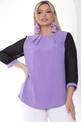 Б8466 LT Collection Блуза сиреневый