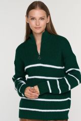 9242-94095-4700737/501 Джемпер NEWVAY Тайга/белый