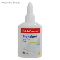 5146780 Клей ПВА ErichKrause Standard, 60 мл