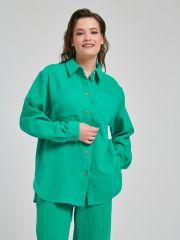 496251 Stilla Блузка травянистый зелёный