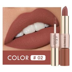 Помада O.TWO.O Rose Gold 2 in 1 Matte Lipstic & Liquid Lipstik № 2 3.5 g